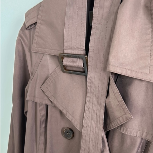 *SOLD* Brown Double-Breasted Trench Coat - Picture 8 of 10